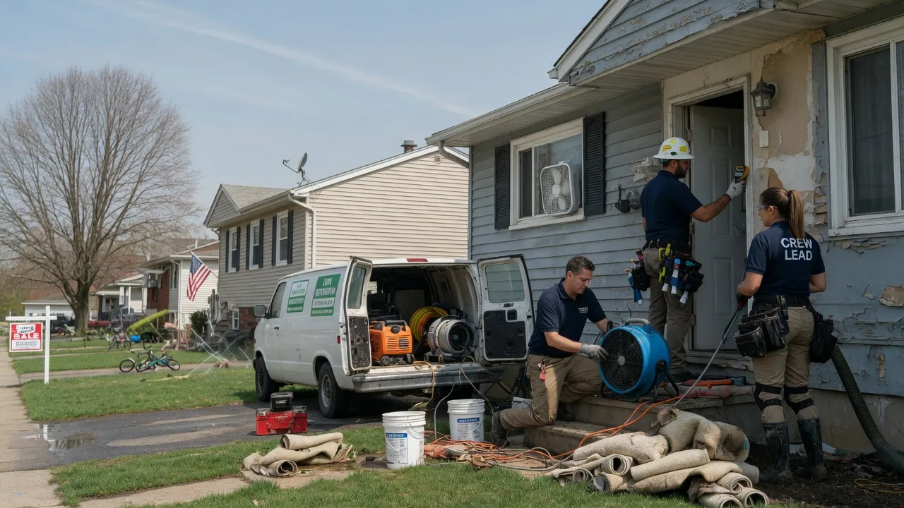 Flood Cleanup in Piedmont, OH near me