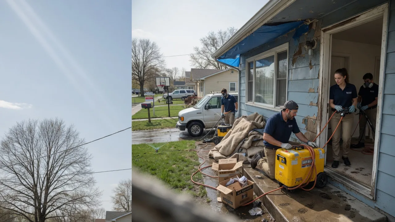Basement Flood Cleanup in Piedmont, OH near me